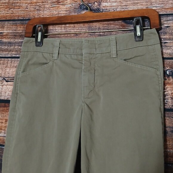 Vince Pants Size 0 Breech Jodhpur Style Khaki Tan Button Ankle Made in USA - Picture 4 of 11
